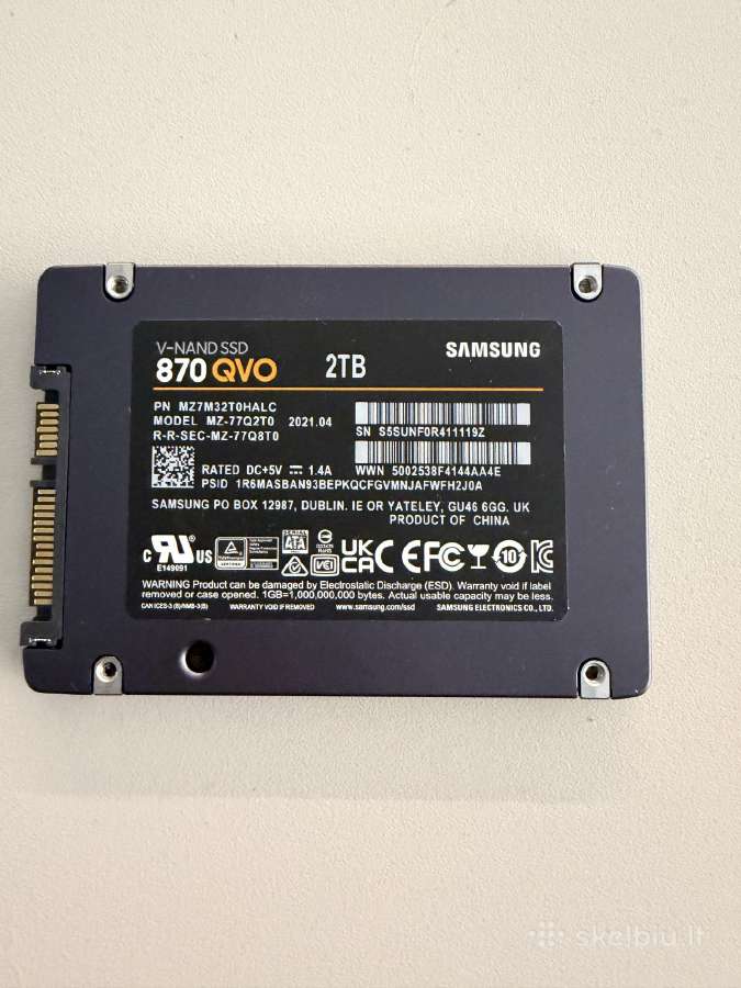Samsung 870qvo 2tb