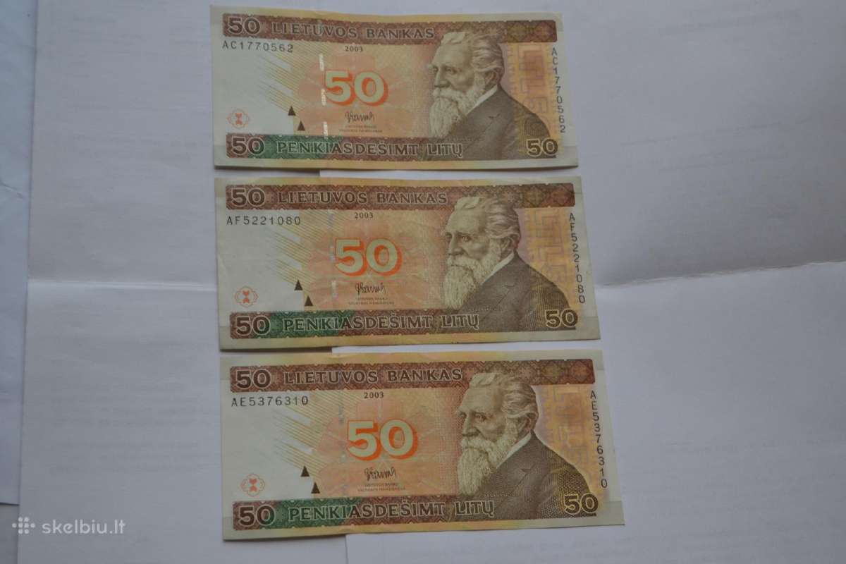 50 Litu 2003 m.