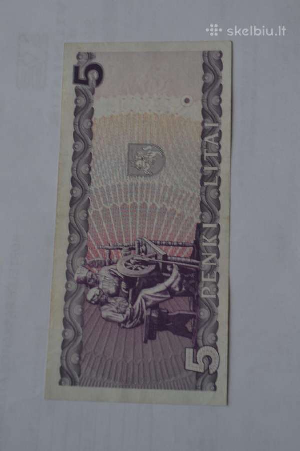 5 litai 1993 m.gac - nuotraukos Nr. 2