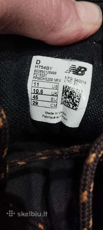 New balance batai 45 dydžio vidpadis 29 cm - nuotraukos Nr. 4