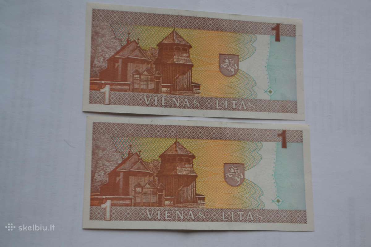 1 Litas 1994 m. Aa - nuotraukos Nr. 2