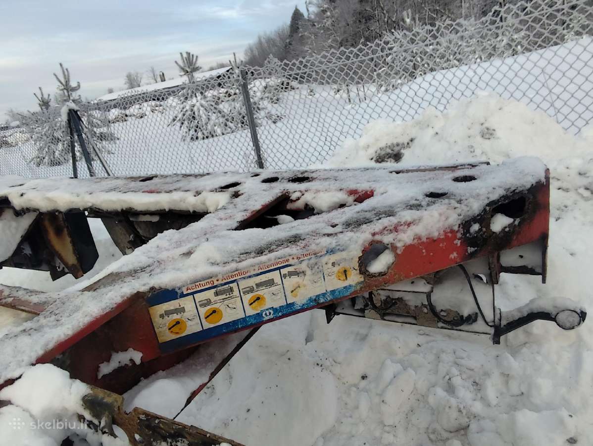 Krone Šasi.detalėmis Asis 350 Su Ratais. - nuotraukos Nr. 4