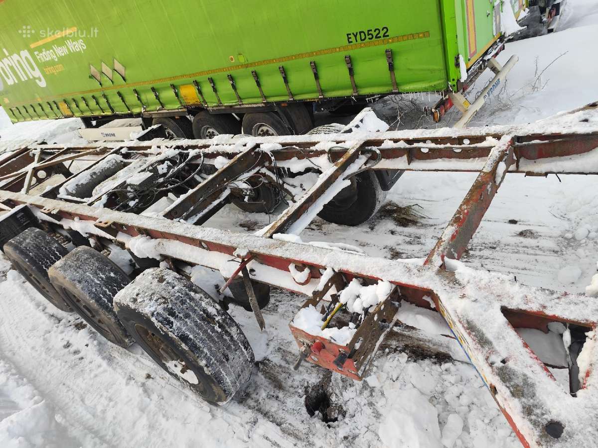 Krone Šasi.detalėmis Asis 350 Su Ratais. - nuotraukos Nr. 16
