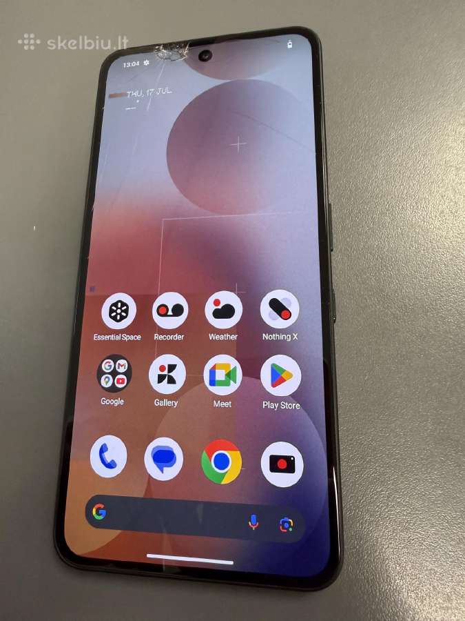 Nothing Phone 3a Pro 5G 12/256gb telefonas