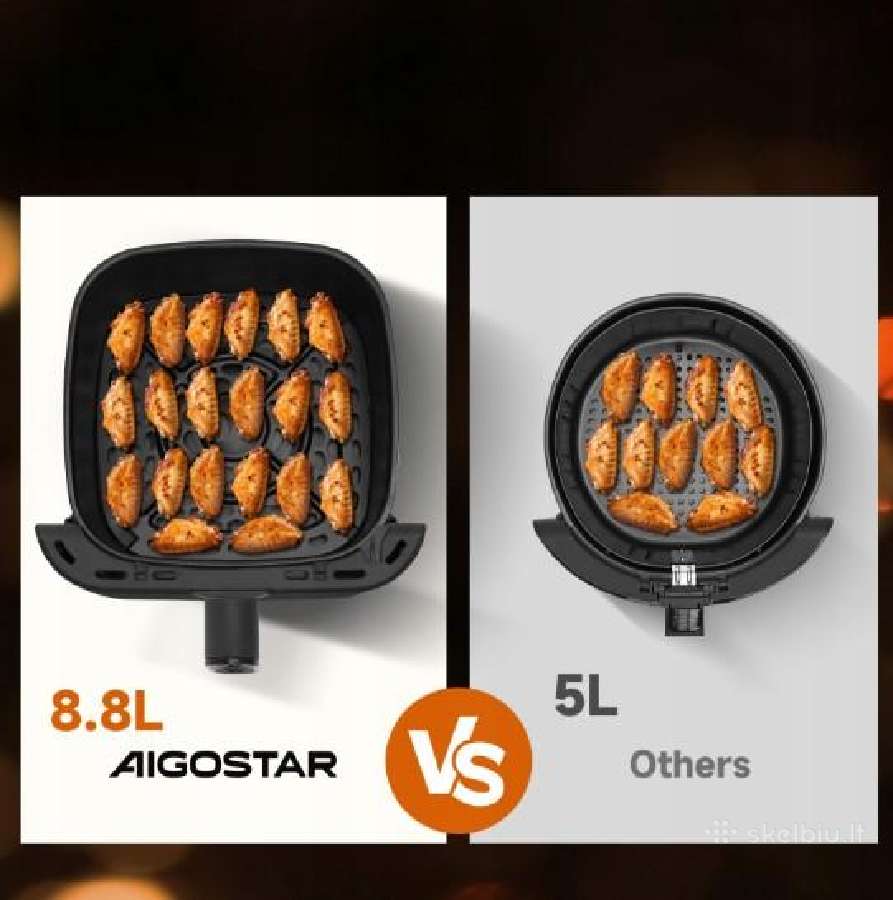 Gruzdintuvė Aigostar 8,8l XXL 2200w - nuotraukos Nr. 11