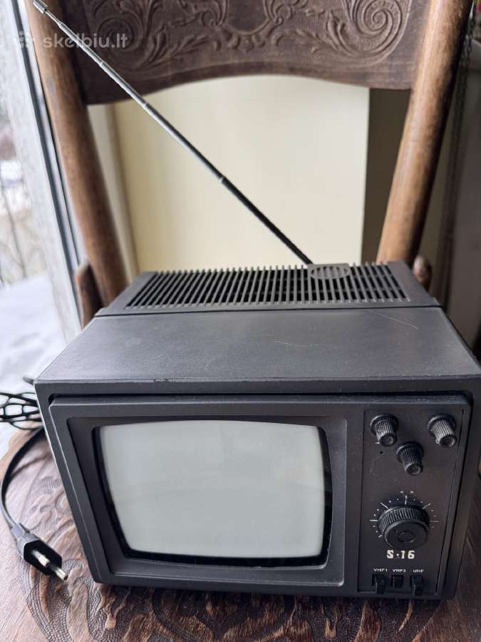 Televizorius S - 16, 14 cm. istrižainė,stovai - nuotraukos Nr. 2