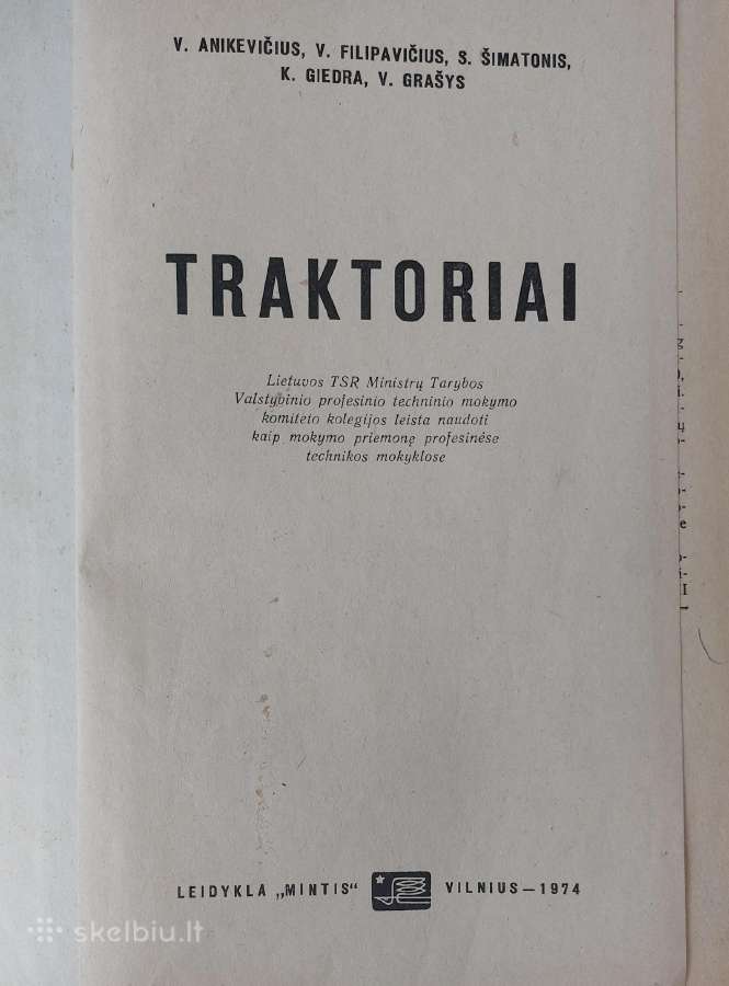Knygos apie ivairių traktorių remontus - nuotraukos Nr. 3