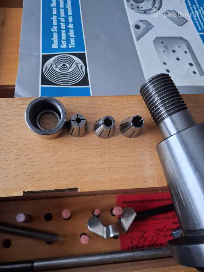 Frezavimo-šlifavimo spindelis Precise Sk 40 - nuotraukos Nr. 3