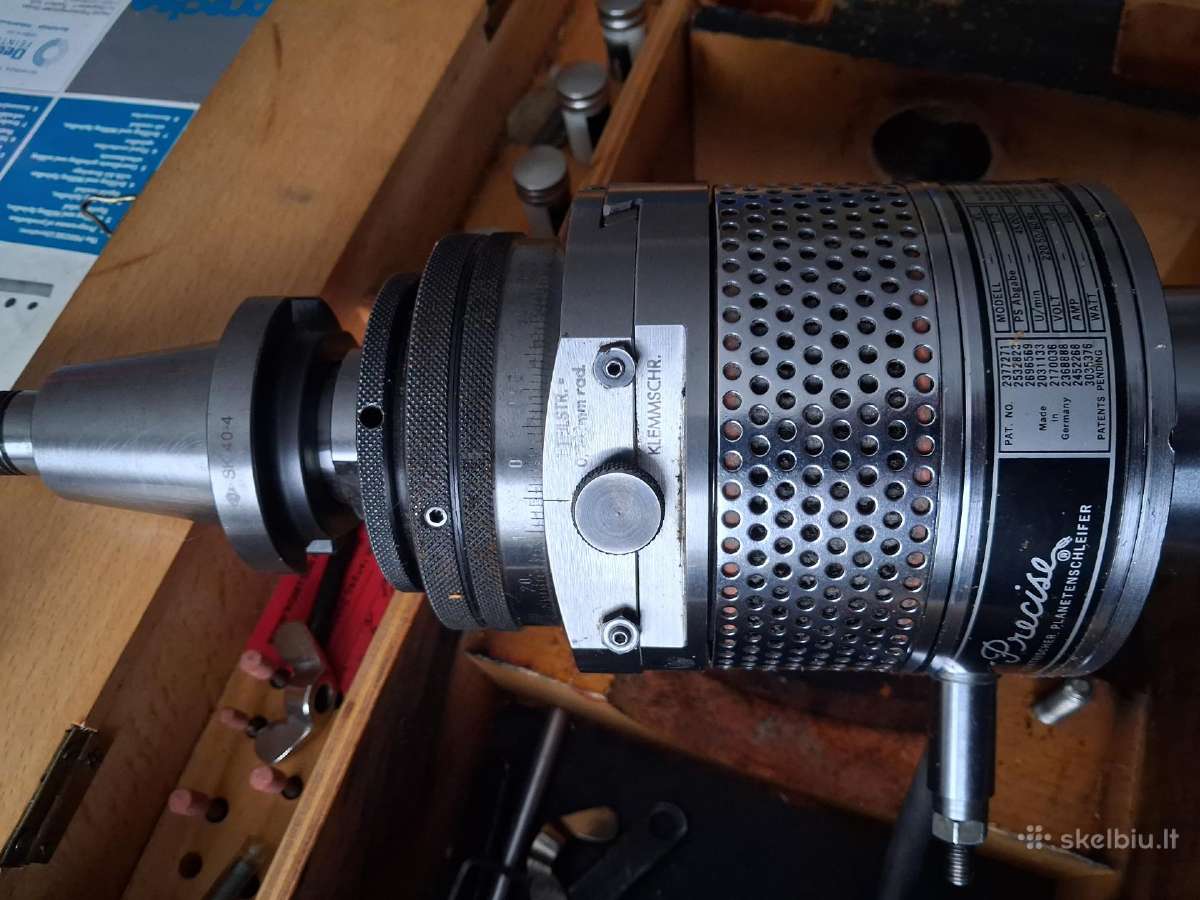 Frezavimo-šlifavimo spindelis Precise Sk 40 - nuotraukos Nr. 4