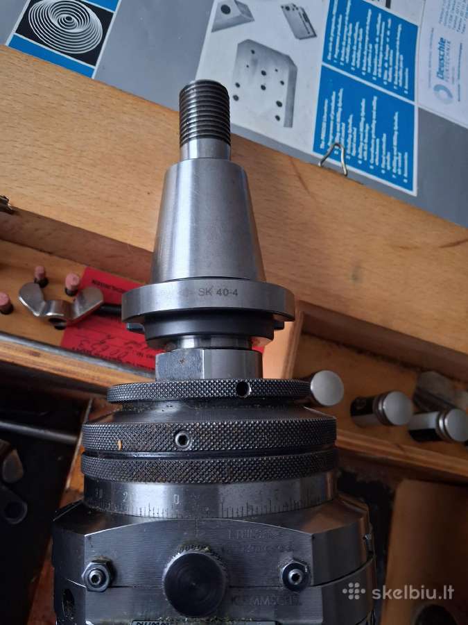 Frezavimo-šlifavimo spindelis Precise Sk 40 - nuotraukos Nr. 6