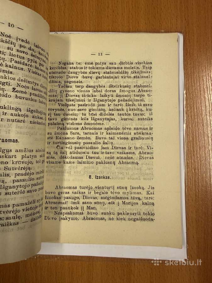 Šventoji senojo ir naujojo įstatymo istorija 1919 - nuotraukos Nr. 3