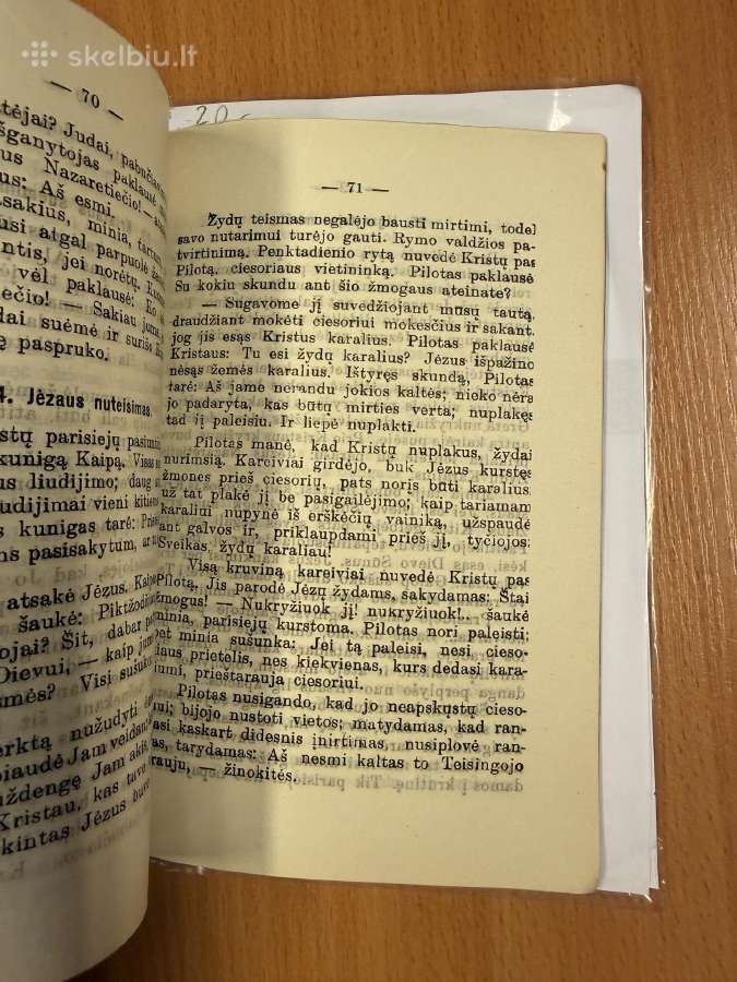 Šventoji senojo ir naujojo įstatymo istorija 1919 - nuotraukos Nr. 4