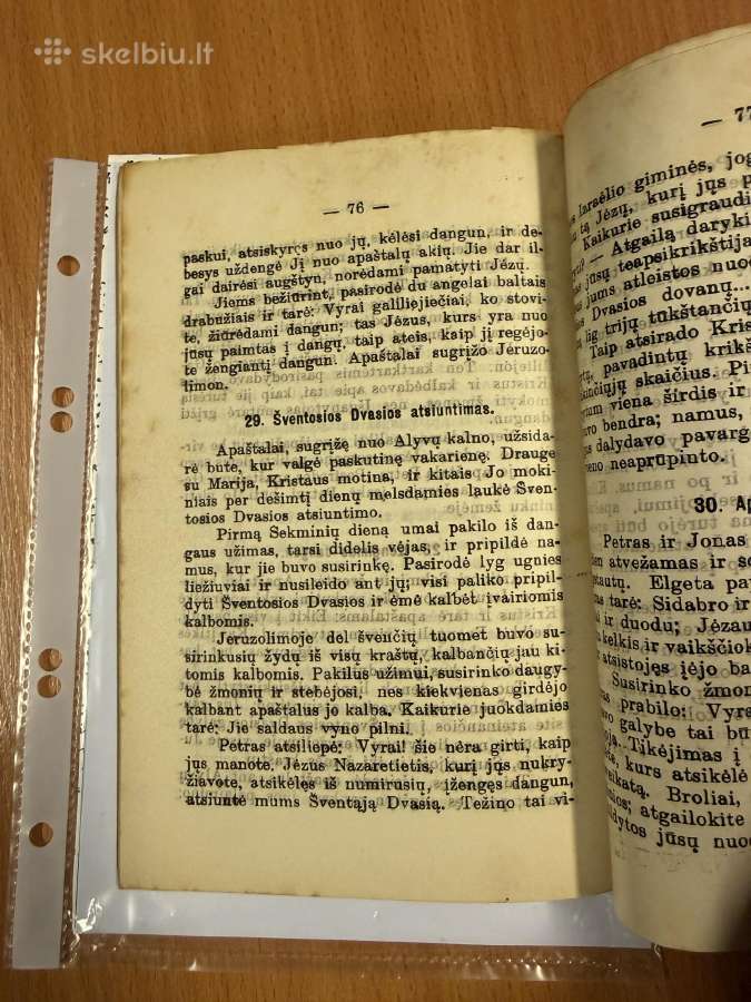 Šventoji senojo ir naujojo įstatymo istorija 1919 - nuotraukos Nr. 5