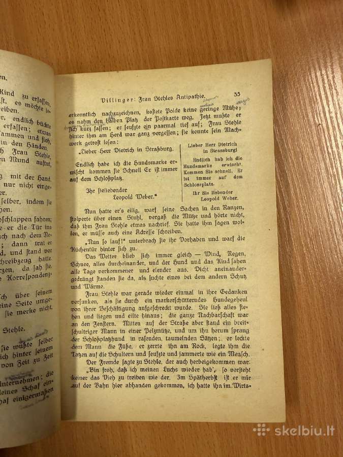 Vokiečių kalbos skaitymai Iv dalis. 1921 - nuotraukos Nr. 6