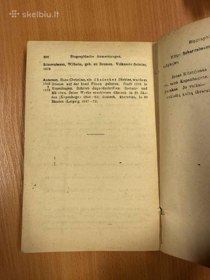 Vokiečių kalbos skaitymai Iv dalis. 1921 - nuotraukos Nr. 8