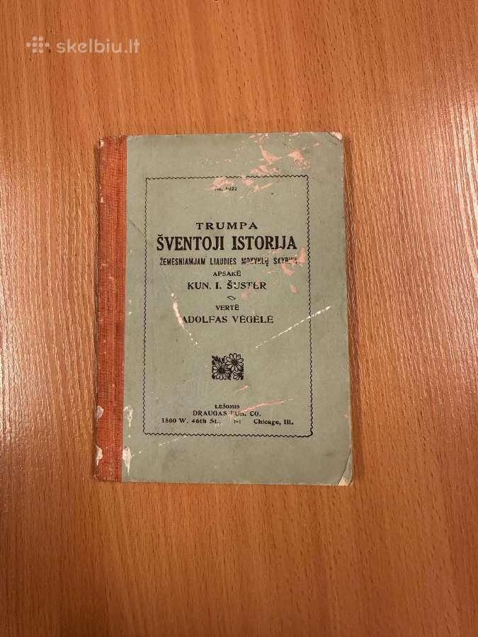 Trumpa Švetoji Istorija 1907