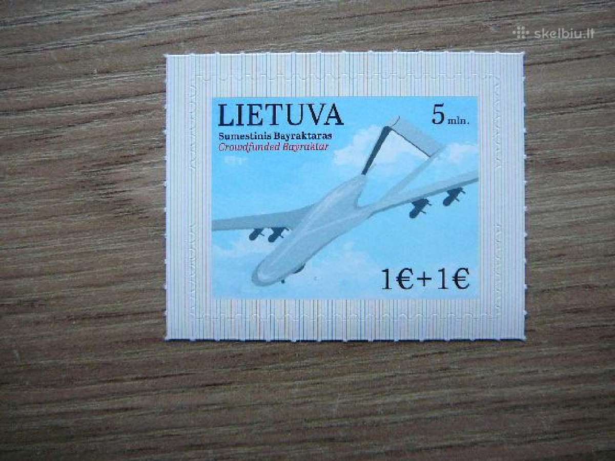 Lietuva 2022 Dronai Lektuvai svarus lit881s