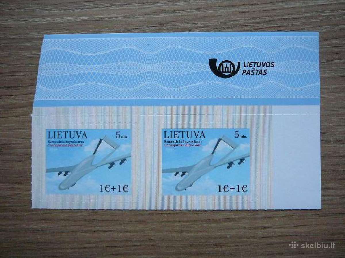 Lietuva 2022 Dronai Lektuvai svarus lit882s