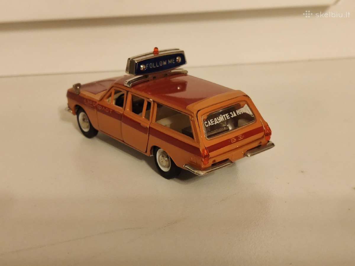 1:43 gaz 24-02 volga aeroflot ussr modeliukas - nuotraukos Nr. 6