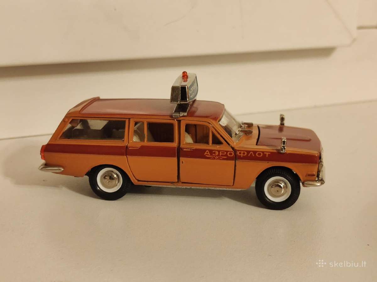 1:43 gaz 24-02 volga aeroflot ussr modeliukas - nuotraukos Nr. 7