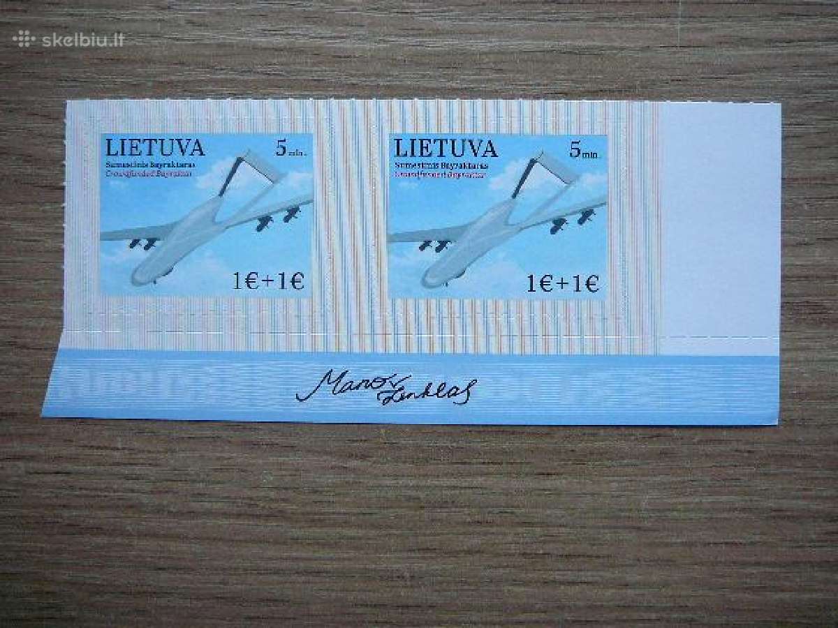 Lietuva 2022 Dronai Lektuvai svarus lit883s