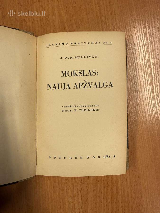Mokslas: Nauja Apžvalga 1937