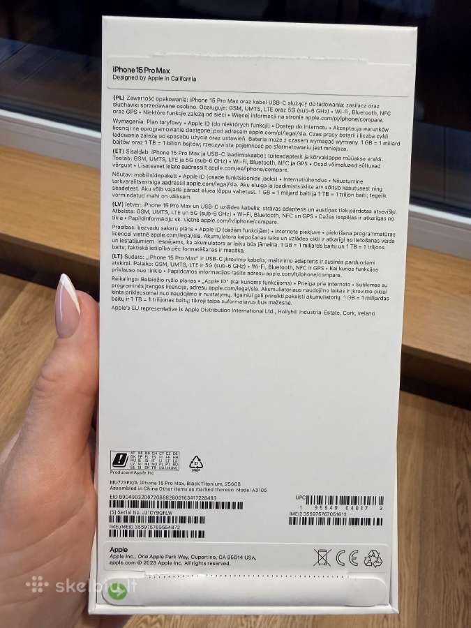 iPhone 15 Promax, 256 GB - nuotraukos Nr. 6