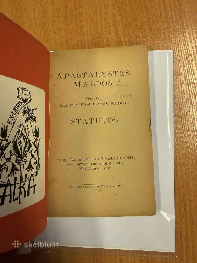 Apaštalystės maldos 1907 - nuotraukos Nr. 2