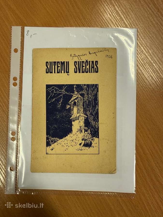 Sutemų svečias 1936 m.