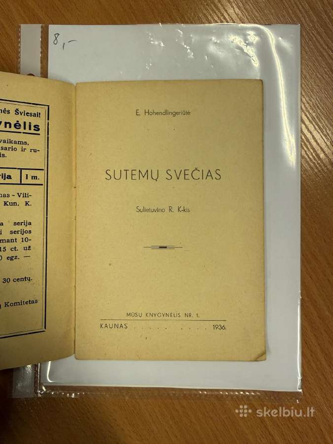 Sutemų svečias 1936 m. - nuotraukos Nr. 2