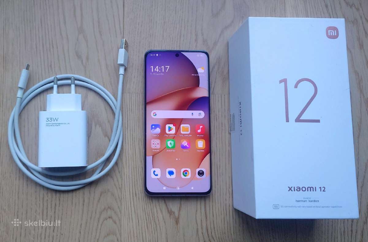 Xiaomi 12 5G 8gb RAM 256gb