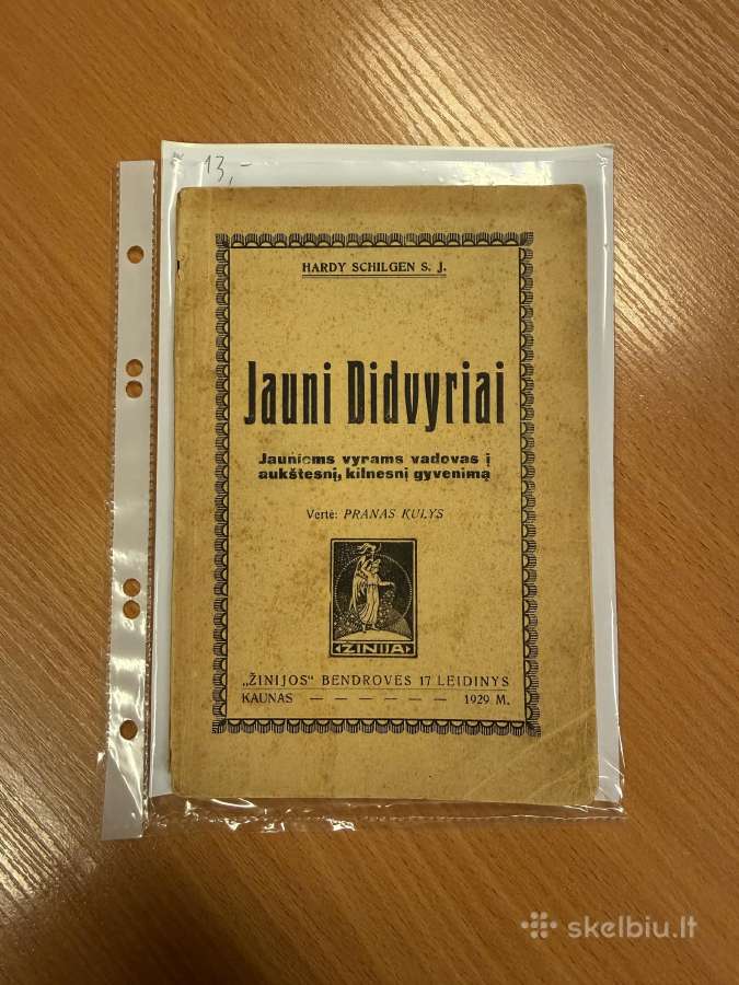 Jauni Didvyriai 1929m.