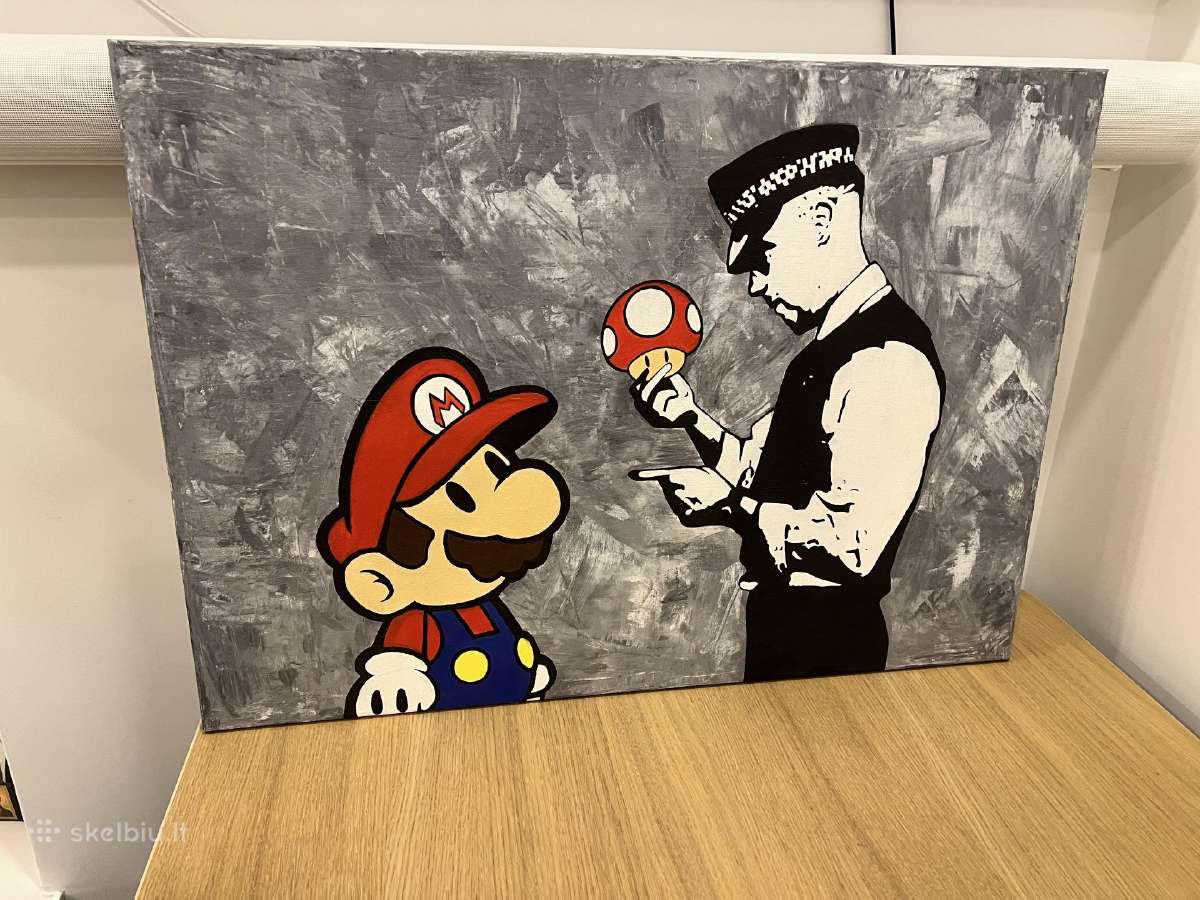 Paveikslas Mario Banksy - nuotraukos Nr. 3