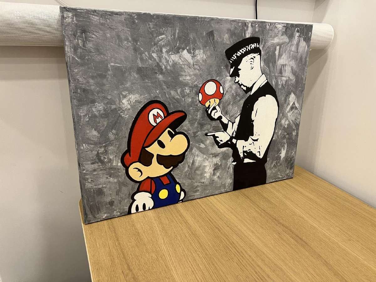 Paveikslas Mario Banksy - nuotraukos Nr. 4