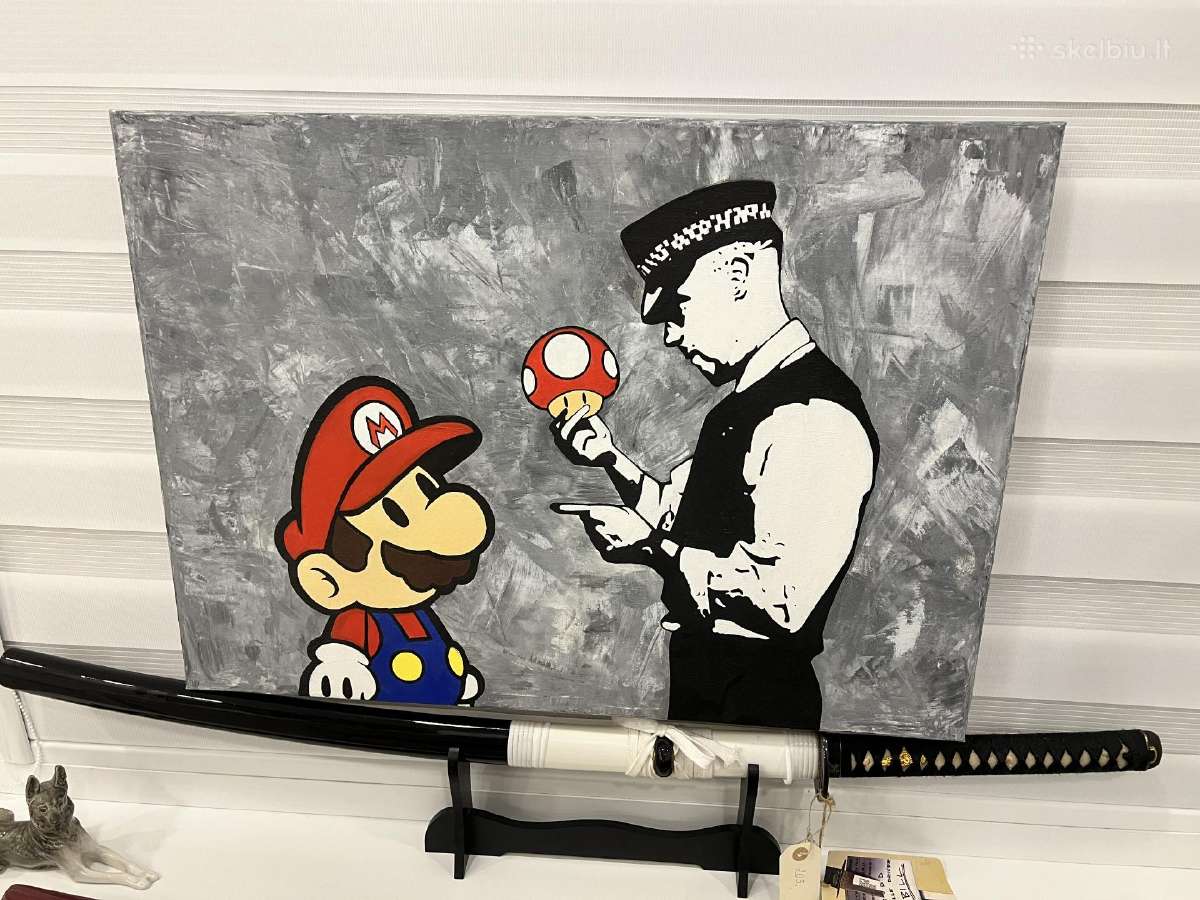 Paveikslas Mario Banksy