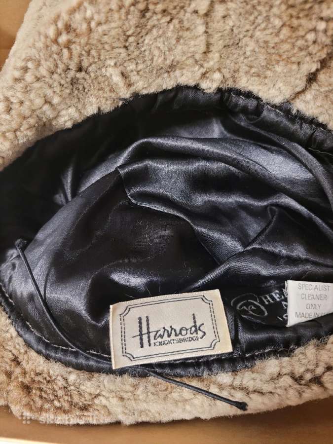 Kailinė kepurė ,Harrods" 55-56 d., nauja - nuotraukos Nr. 12
