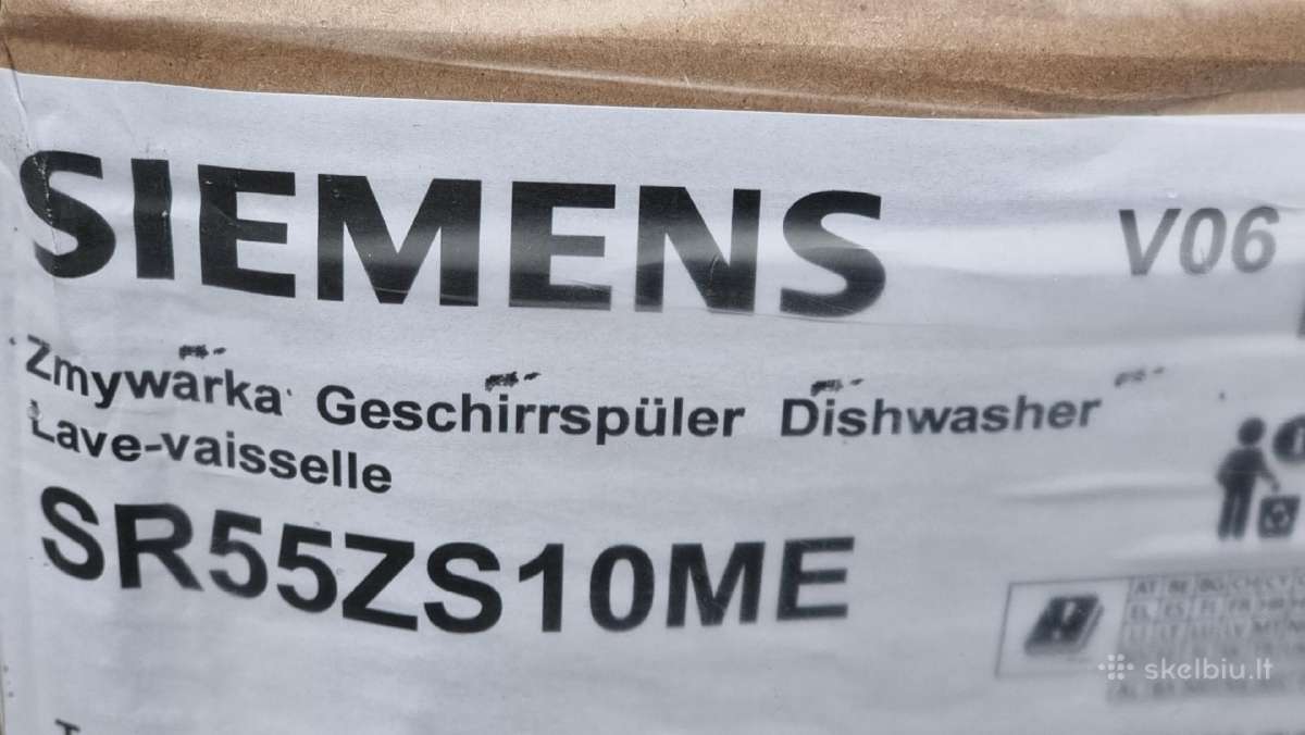 Nauja Siemens Sr55zs10me+ garantija - nuotraukos Nr. 7