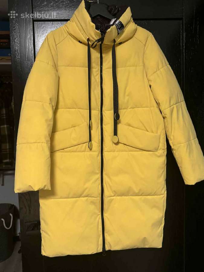 Pūkinė žieminė waterproof šilta ilga striukė Towmy