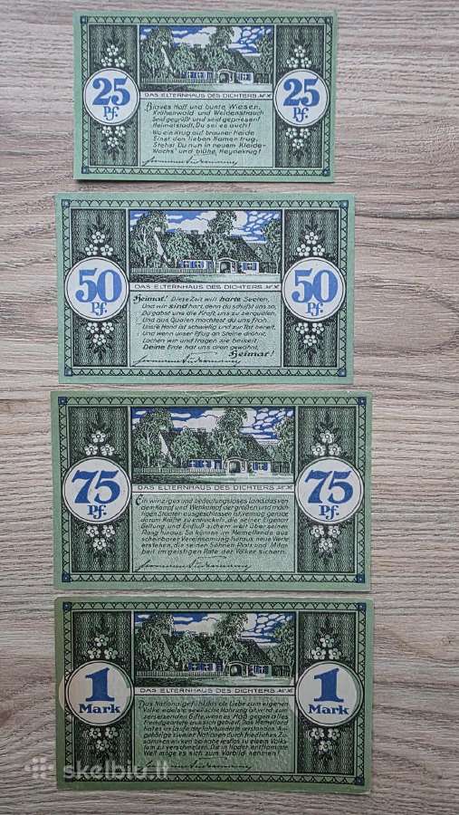 1921 metų pilnas Šilutės rinkinys komplektas - nuotraukos Nr. 2