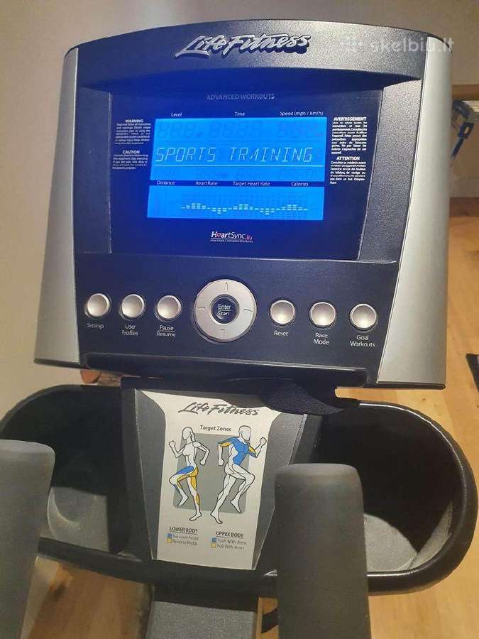 Elipsinis treniruoklis Life fitness X1 - nuotraukos Nr. 4