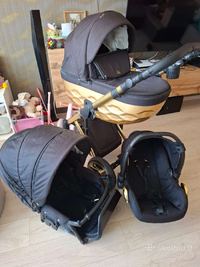 Vežimėlis 3 in 1 Adamex Chantal - nuotraukos Nr. 2