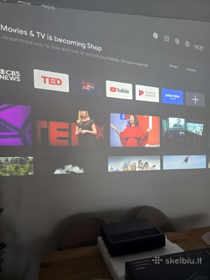 Projektorius Xiaomi Mi 150 4k Uhd Projector - nuotraukos Nr. 4