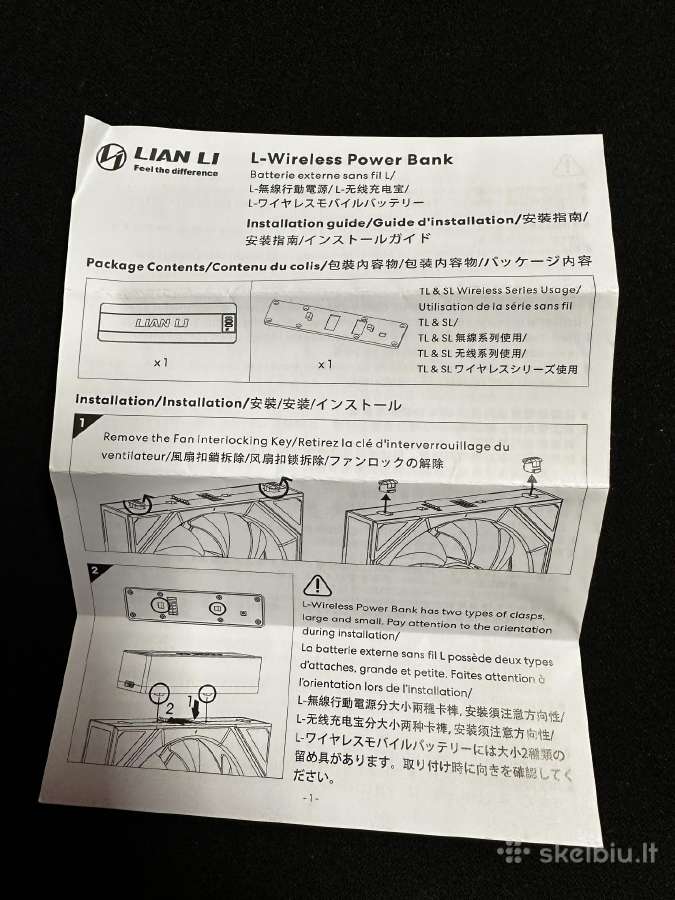 Lian Li L-wireless Power Bank - nuotraukos Nr. 4