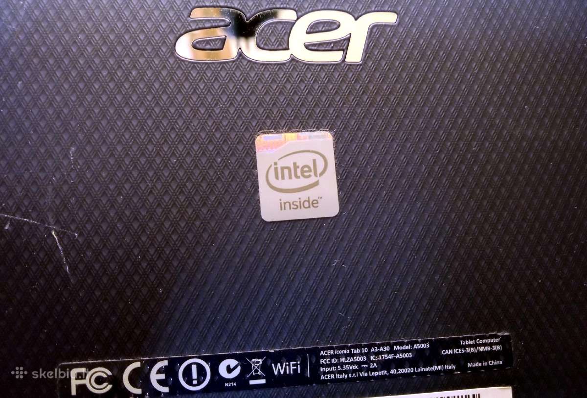 Nauja baterija Acer Iconia Tab10 A5003 - nuotraukos Nr. 3