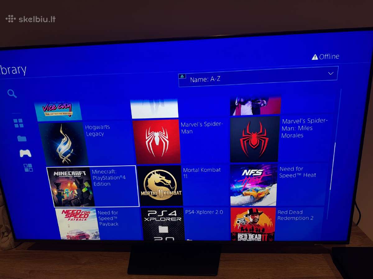 Playstation 4 Pro +30 zaidimu atristas - nuotraukos Nr. 4