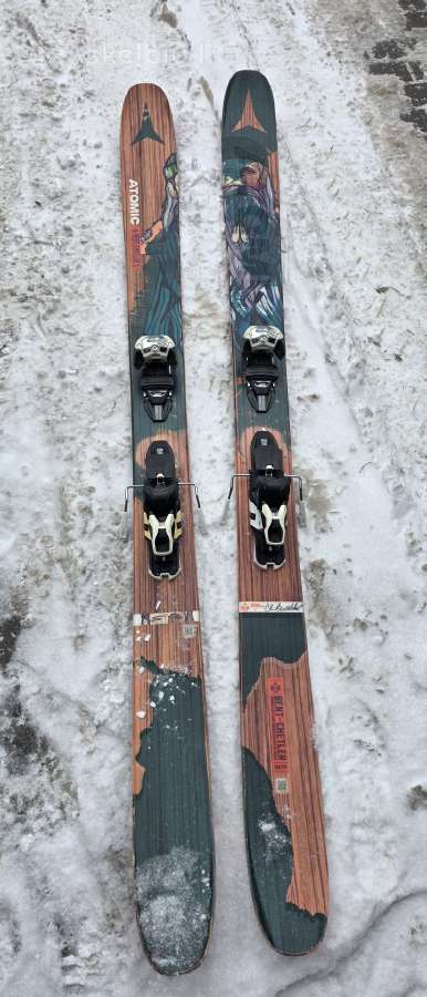 Atomic bent chetler 192 powder freeride slides