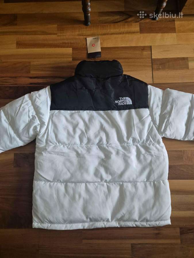 Balta „The North Face“ pūkinė striukė. - nuotraukos Nr. 2