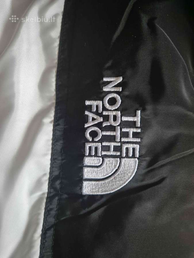 Balta „The North Face“ pūkinė striukė. - nuotraukos Nr. 4
