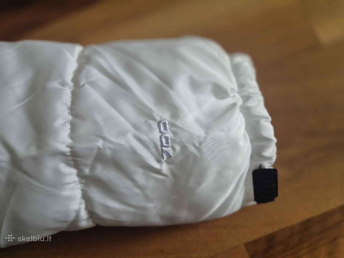 Balta „The North Face“ pūkinė striukė. - nuotraukos Nr. 5