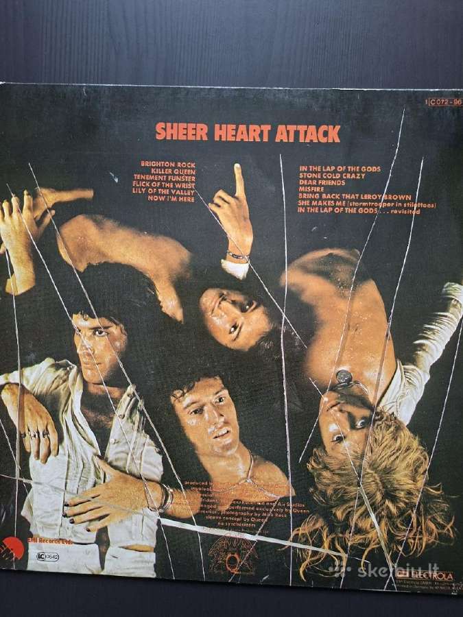 Queen 1974 “Sheer Heart Attack - nuotraukos Nr. 2